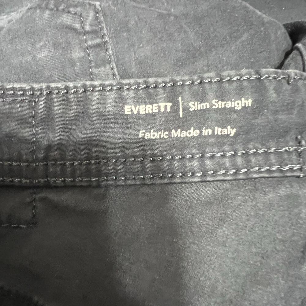 AG Everett Slim Straight Black Pants Mens Size 32 x 32 - Picture 3 of 5